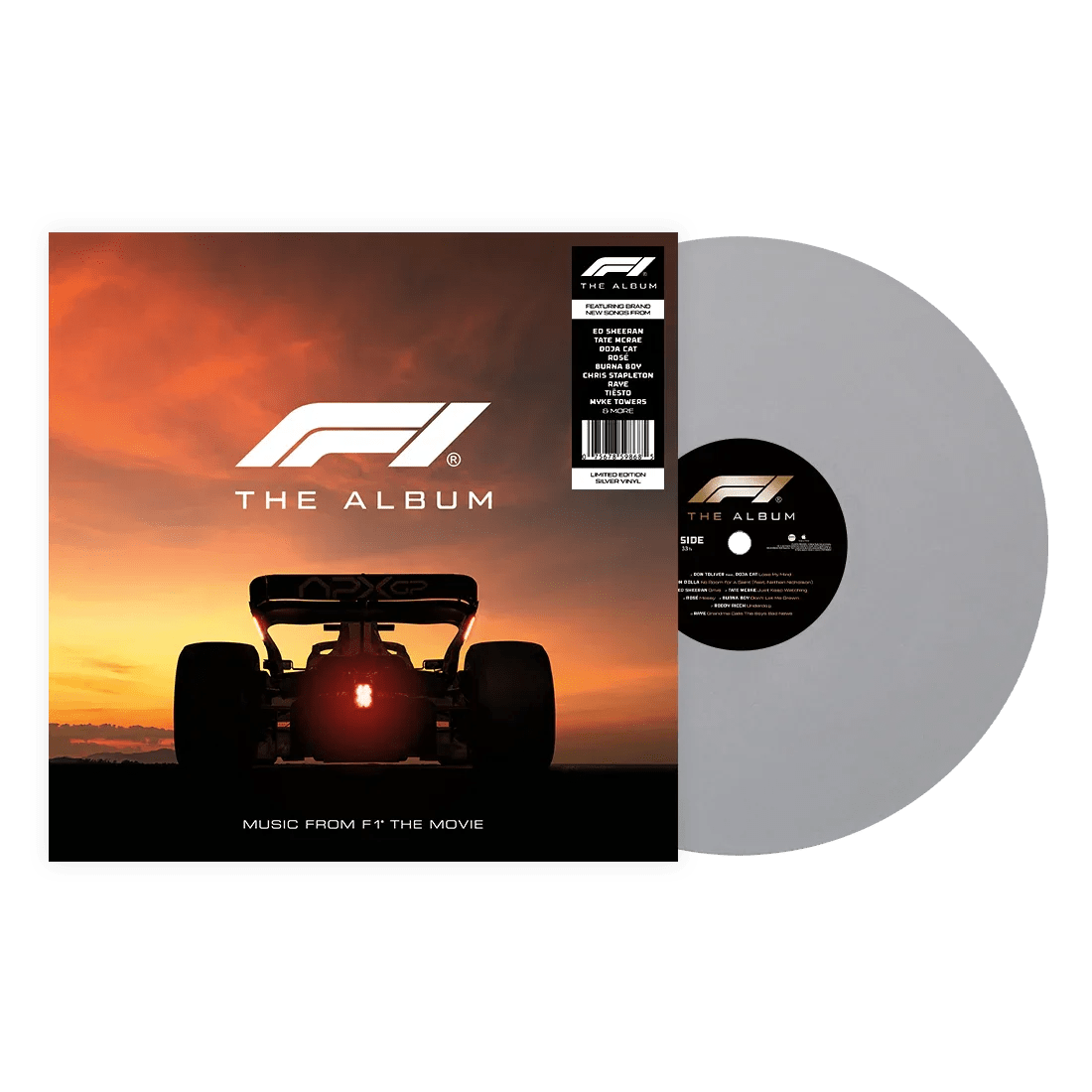Various Artists - F1 The Album (Limited Edition, Silver Vinyl) (LP) - Joco Records