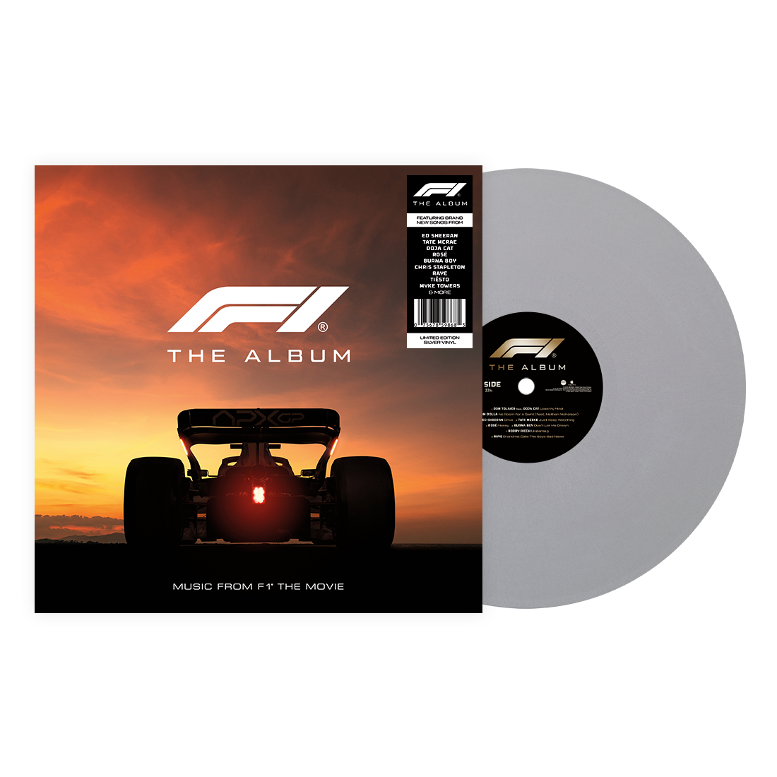 Various Artists - F1 The Album (Limited Edition Silver Vinyl)