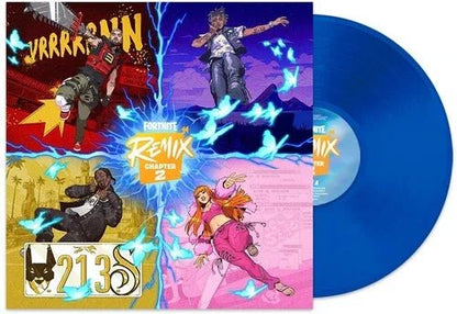 Various Artists - Fortnite Remix: Chapter 2 (Indie Exclusive, Blue Vinyl) (LP) - Joco Records