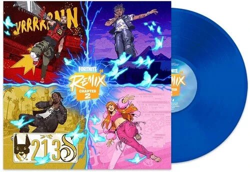 Various Artists - Fortnite Remix: Chapter 2 (Indie Exclusive, Blue Vinyl) (LP) - Joco Records