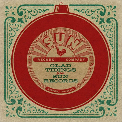 Various Artists - Glad Tidings From Sun Records (Limited Edition, Red Vinyl) (LP) - Joco Records