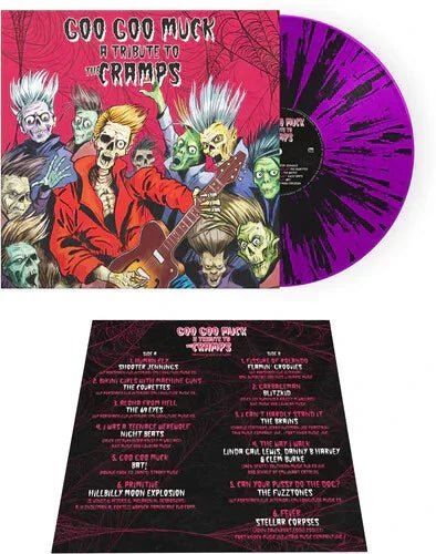 Various Artists - Goo Goo Muck - A Tribute To The Cramps (Purple & Black Splatter Vinyl) - Joco Records