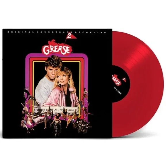 Various Artists - Grease 2 (Original Soundtrack) (Cherry Red Vinyl, Gatefold) (LP) - Joco Records