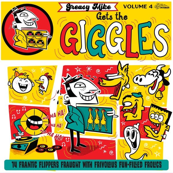 Various Artists - Greasy Mike Volume 4: Gets The Giggles (LP) - Joco Records