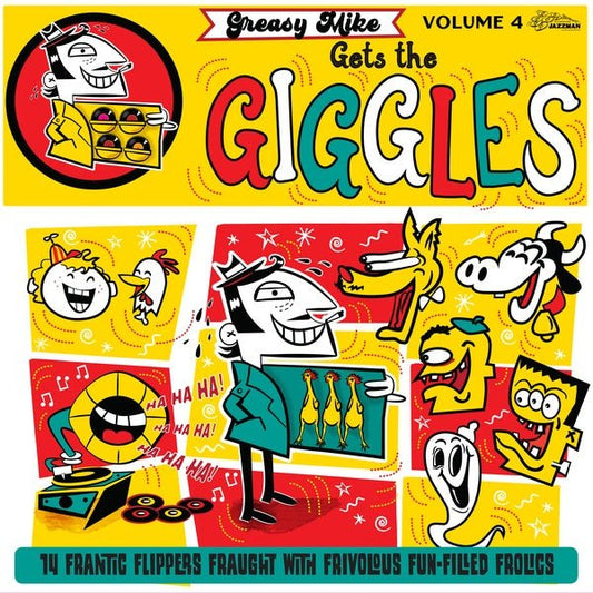 Various Artists - Greasy Mike Volume 4: Gets The Giggles (LP) - Joco Records
