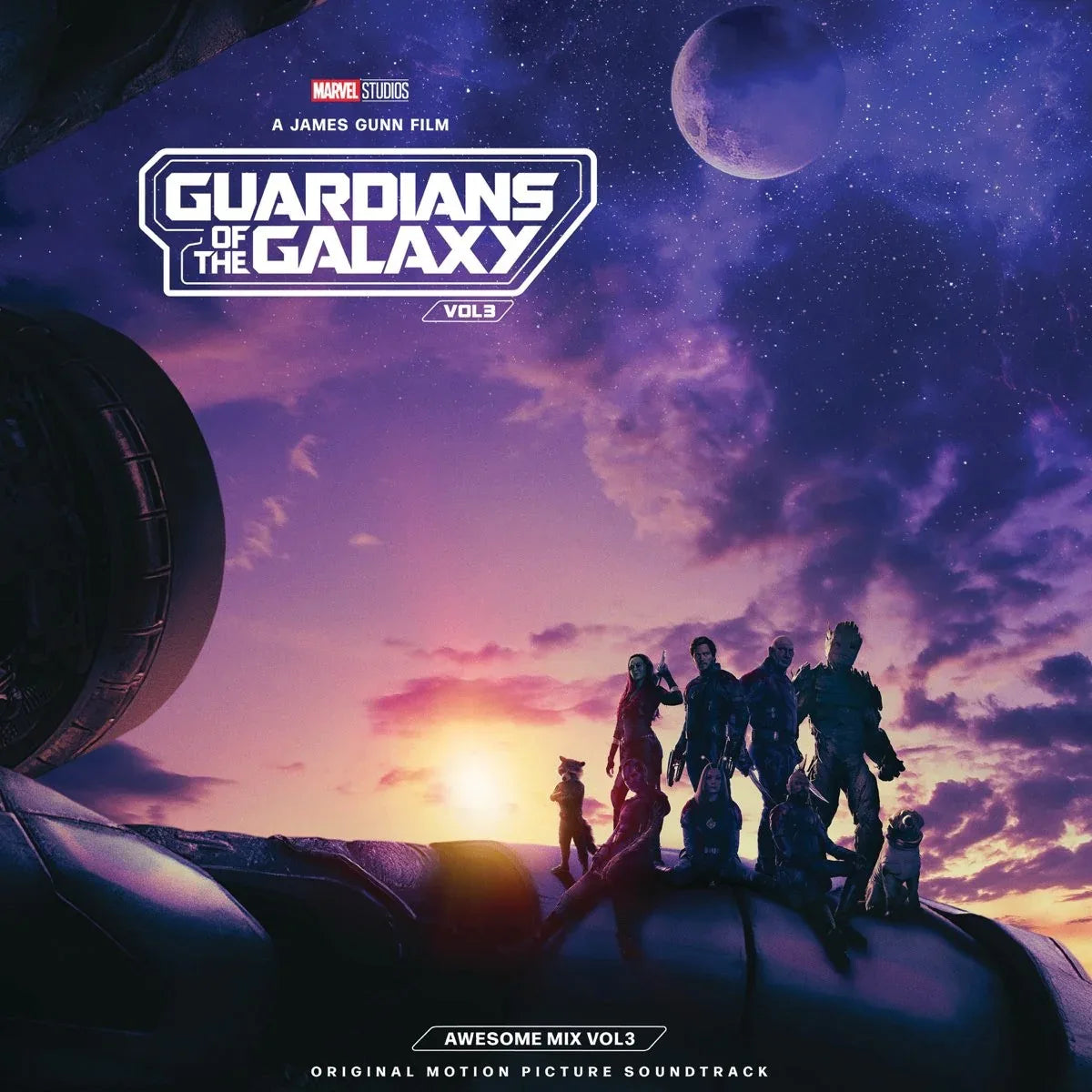 Various Artists - Guardians Of The Galaxy Vol. 3: Awesome Mix Vol. 3 (Limited Edition, Translucent Grape & Cobalt Blue Color Vinyl, Bonus Poster) (2 LP)