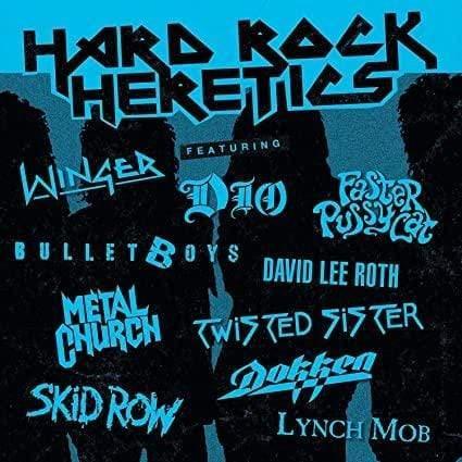 Various Artists - Hard Rock Heretics (Limited Edition Import, Red & Black Vinyl) (LP) - Joco Records