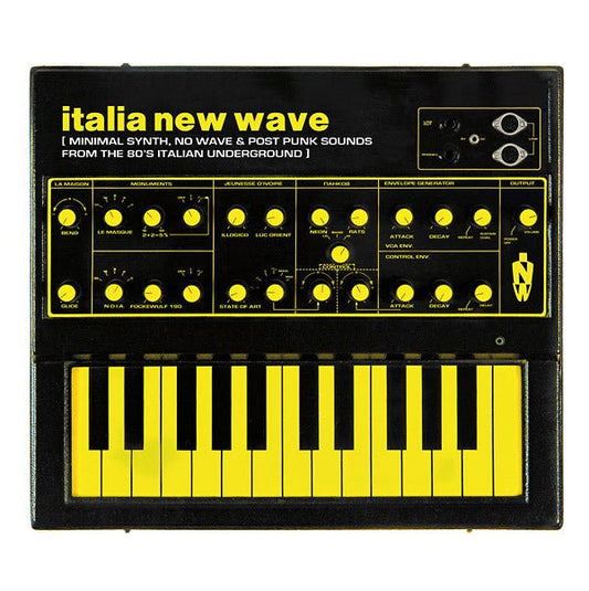Various Artists - Italia New Wave: Minimal Synth, No Wave, & Post Punk Sounds From The '80s Italian Underground (LP) - Joco Records