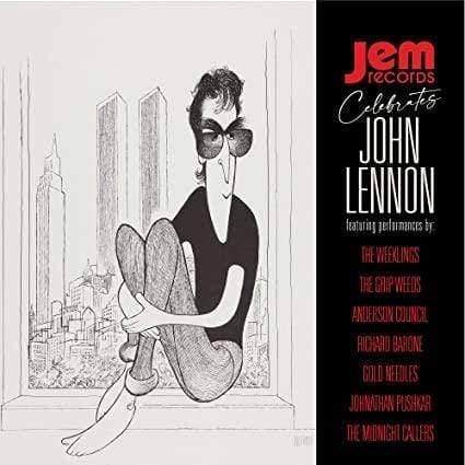 Various Artists - Jem Records Celebrates John Lennon (Limited Edition, Red Vinyl) (LP) - Joco Records