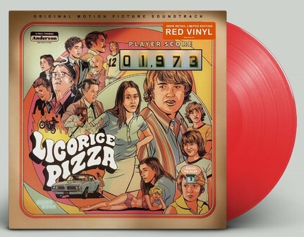 Various Artists - Licorice Pizza (Original Motion Picture Soundtrack) (Indie Exclusive, Red Vinyl) (2 LP)