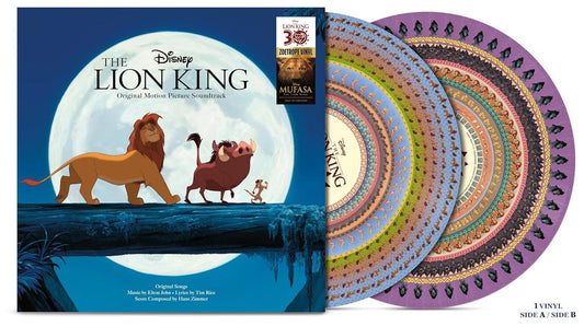 Various Artists - Lion King: 30th Anniversary (Original Soundtrack) (Limited Edition, Zoetrope Picture Disc Vinyl) (LP) - Joco Records