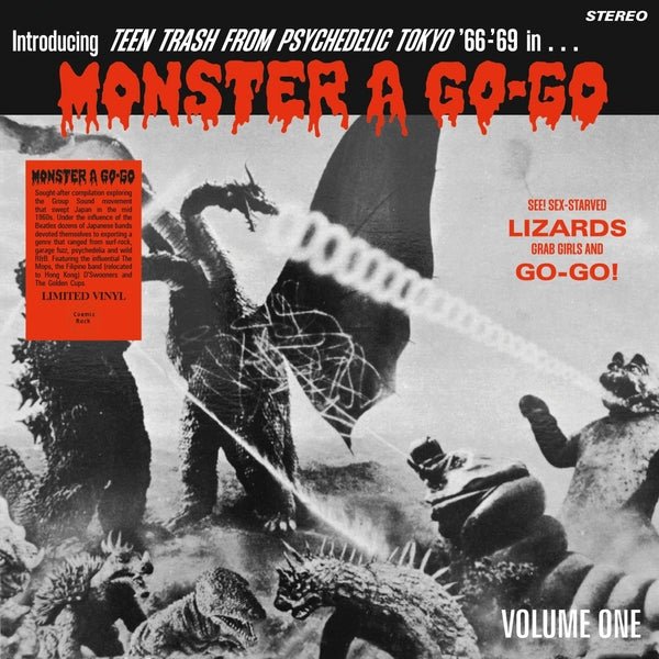 Various Artists - Monster A Go - Go (Teen Trash From Psychedelic Tokyio '66 - '69) (LP) - Joco Records