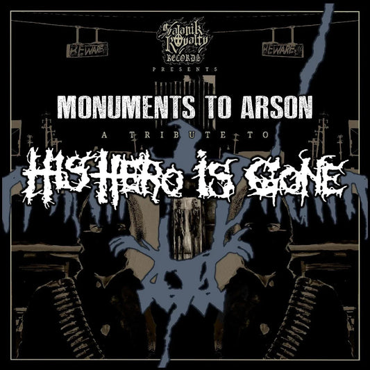 Various Artists - Monuments To Arson: A Tribute To His Hero Is Gone (Black & White Marble Vinyl) - Joco Records