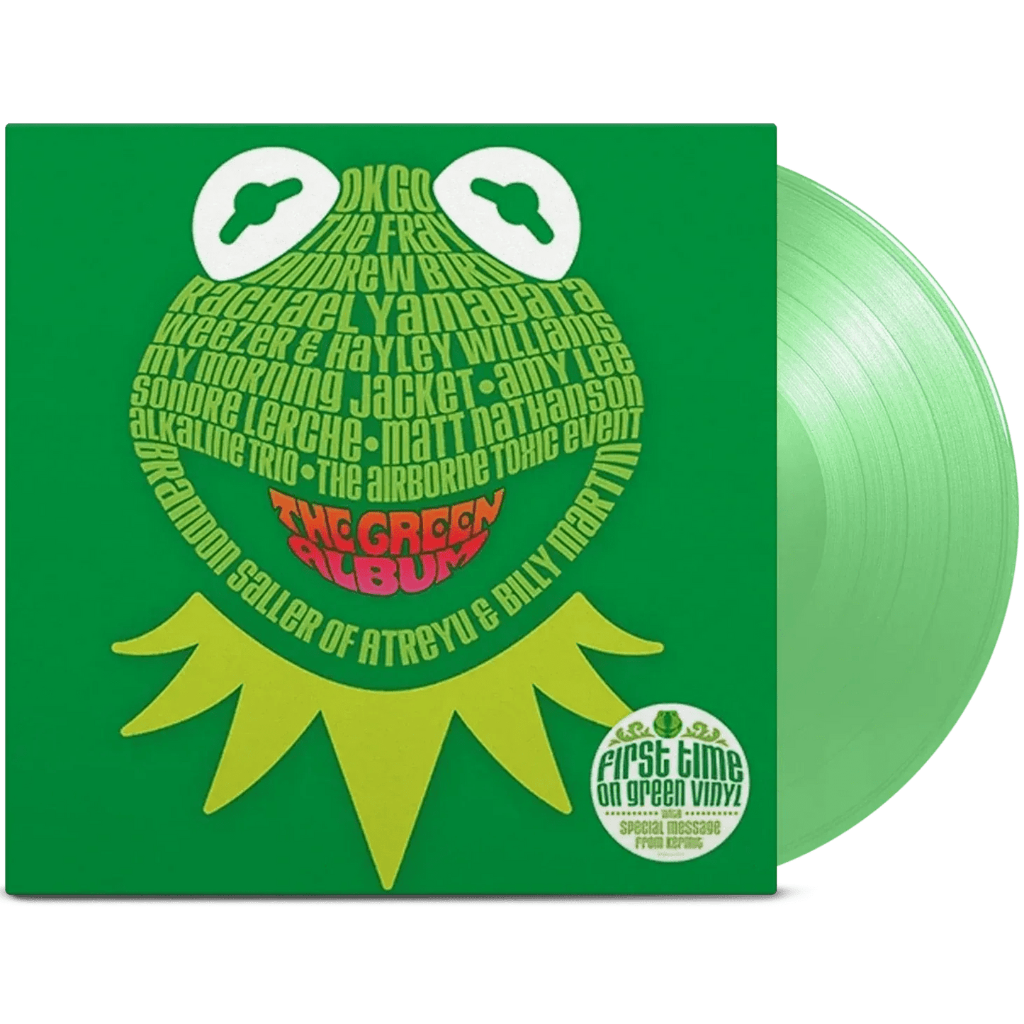 Various Artists - Muppets: The Green Album (Limited Edition, Spring Green Vinyl) (LP) - Joco Records