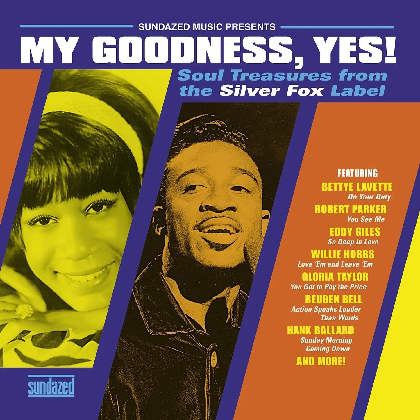 Various Artists - My Goodness, Yes! Soul Treasures From The Silver Fox Label (Gold Vinyl) (LP) - Joco Records