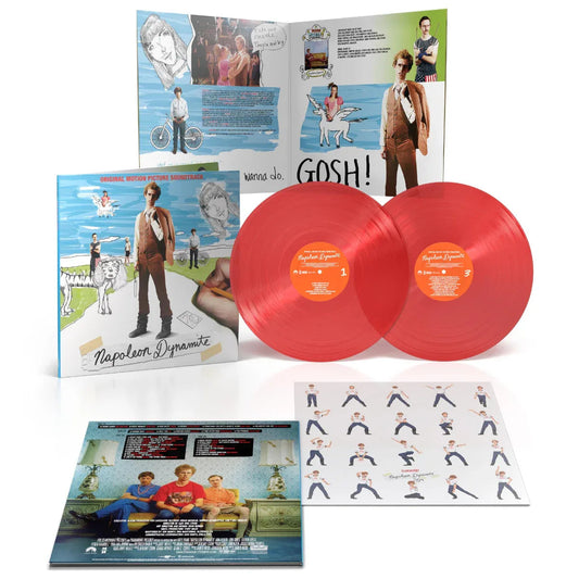 Various Artists - Napoleon Dynamite (Original Score) (Anniversary Edition, Transparent Ruby Vinyl) (2 LP) - Joco Records