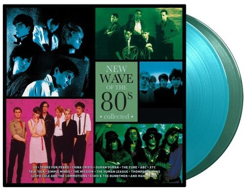 Various Artists - New Wave Of The 80's Collected (Limited Edition, 180 Gram Vinyl, Color Vinyl, Moss Green, Turquoise) (Import) (2 LP) - Joco Records