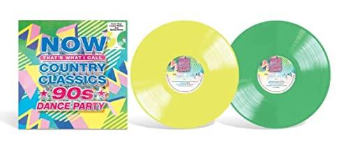 Various Artists - NOW Country Classics: 90’s Dance Party (Lemon & Spring Green) (2 LP) - Joco Records