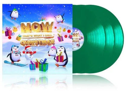 Various Artists - Now That's What I Call Christmas (Limited Edition Import, Green Vinyl) (3 LP) - Joco Records
