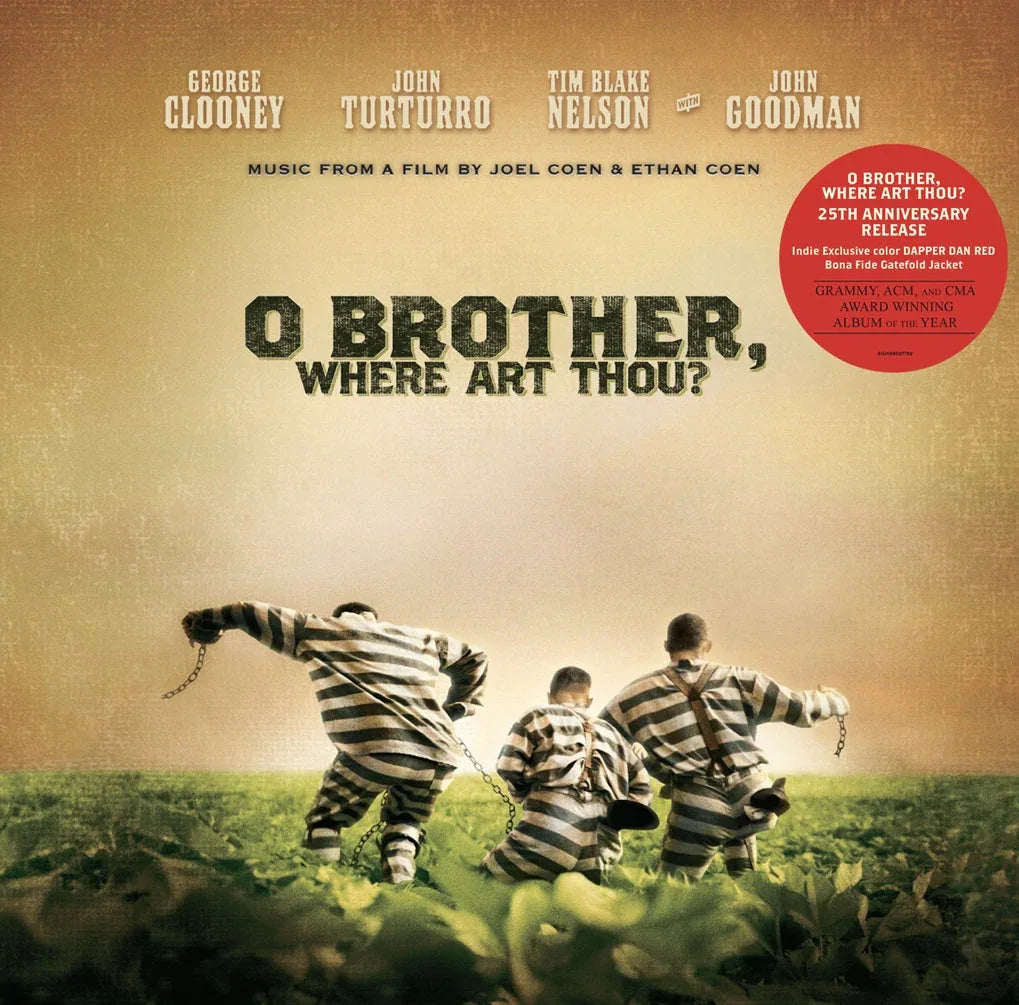 Various Artists - O BrotherWhere Art Thou? (Indie Exclusive) (Original Motion Picture Soundtrack) (25th Anniversary) (Dapper Dan Red 2 LP)