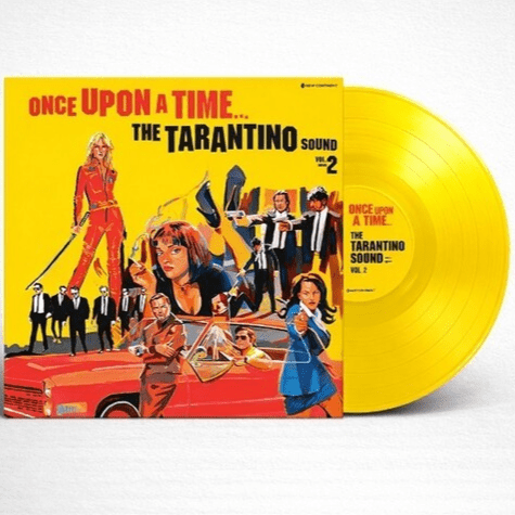 Various Artists - Once Upon A Time: The Tarantino Sound Vol. 2 (Limited Edition Import, 180 Gram, Yellow Vinyl) - Joco Records