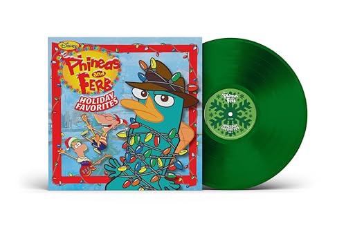 Various Artists - Phineas And Ferb: Holiday Favorites (Emerald Green Vinyl) (LP) - Joco Records