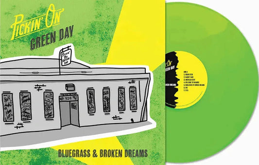 Various Artists - Pickin' On Green Day: Bluegrass & Broken Dreams (Toxic Green Vinyl Rsd Essential) (Vinyl) - Joco Records