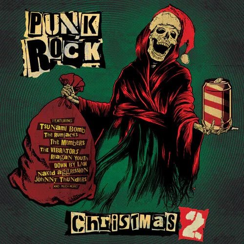 Various Artists - Punk Rock Christmas 2 (Limited Edition, Green Vinyl) (LP) - Joco Records