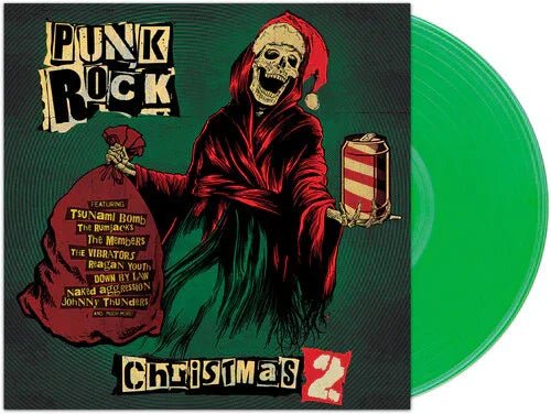 Various Artists - Punk Rock Christmas 2 (Limited Edition, Green Vinyl) (LP) - Joco Records