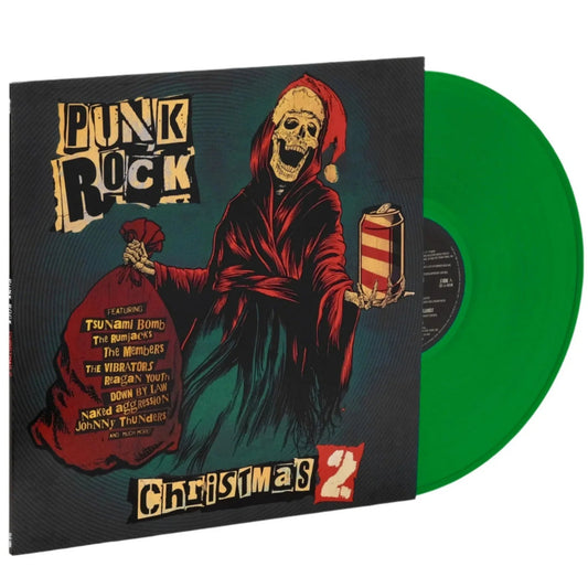 Various Artists - Punk Rock Christmas 2 (Limited Edition, Green Vinyl) (LP) - Joco Records
