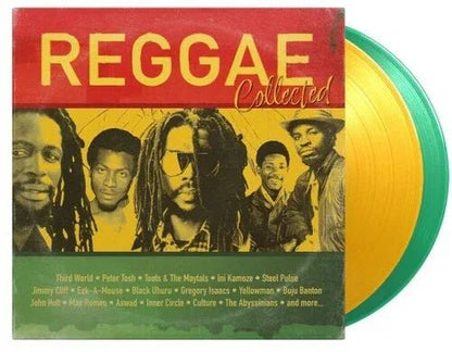 Various Artists - Reggae Collected (Limited Edition Import, 180 Gram, Yellow &, Green Vinyl) (2 LP) - Joco Records