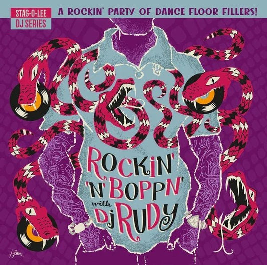 Various Artists - Rockin' N Boppn' With Dj Rudy (2 LP) - Joco Records