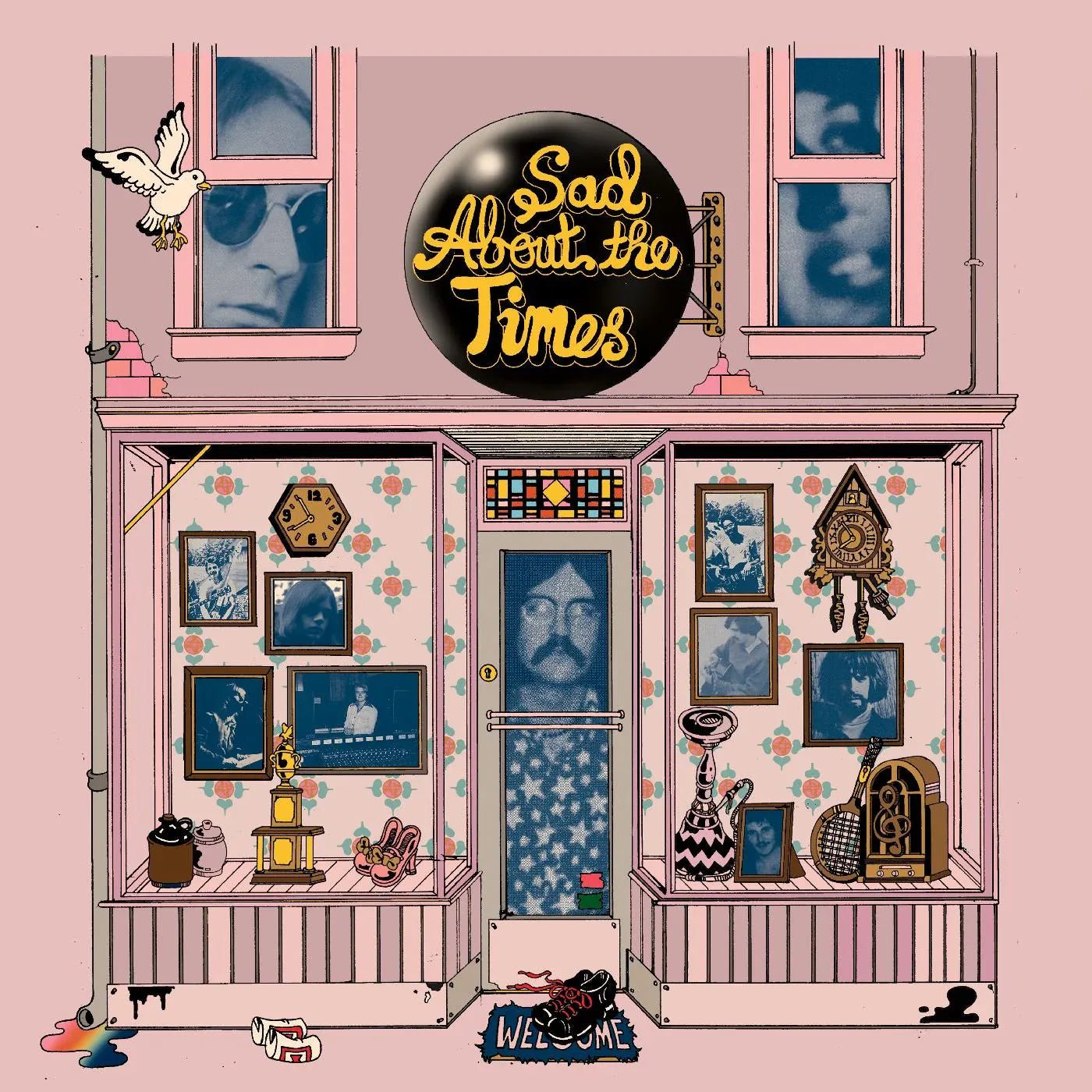 Various Artists - Sad About The Times (Pink Glow Vinyl) (2 LP) - Joco Records