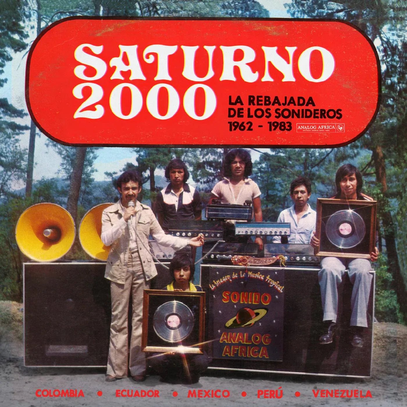 Various Artists - Saturno 2000 - La Rebajada De Los Sonideros 1962 - 1983 (2 LP) - Joco Records