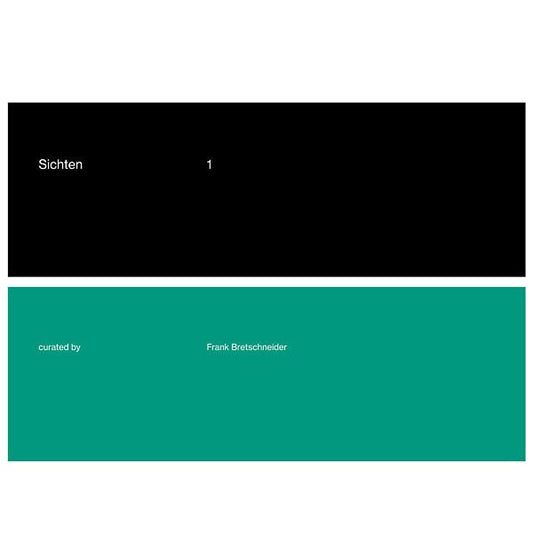 Various Artists - Sichten 1 (2 LP) - Joco Records