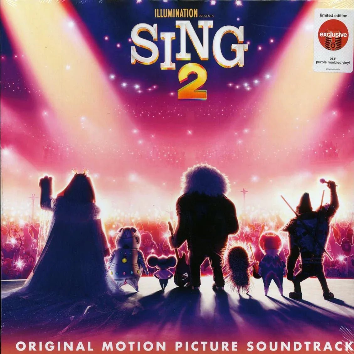 Various Artists - Sing 2: Original Motion Picture Soundtrack (Limited Edition, Purple Marbled Color Vinyl) (2 LP) - Joco Records