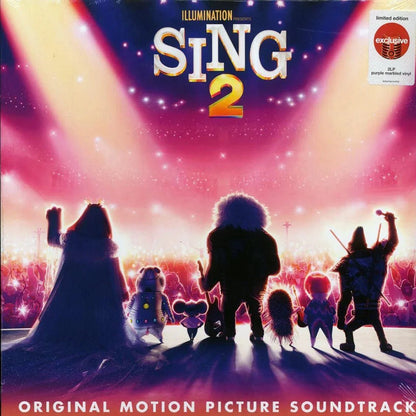 Various Artists - Sing 2: Original Motion Picture Soundtrack (Limited Edition, Purple Marbled Color Vinyl) (2 LP) - Joco Records