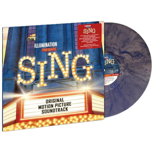 Various Artists - Sing (Original Soundtrack) (Limited Edition, Psychedelic Blue Vinyl) (LP) - Joco Records