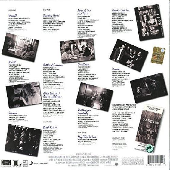 Various Artists - Singles Soundtrack (Deluxe Edition) (2 LP) - Joco Records