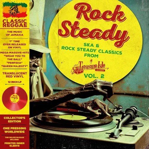 Various Artists - Ska & Rock Steady Classics From Treasure Isle Vol 2 (Vinyl, Red, Deluxe Edition, Limited Edition, Remastered) - Joco Records