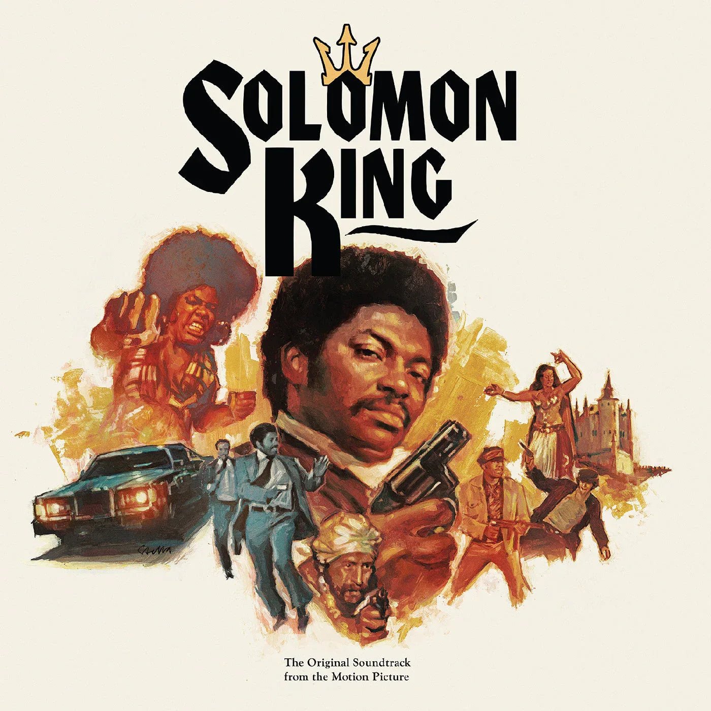 Various Artists - Solomon King - The Original Soundtrack From The Motion Picture (Expanded) (Tiger Swirl Vinyl) - Joco Records