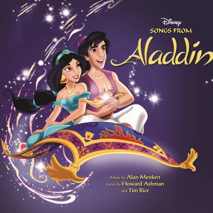 Various Artists - Songs From Aladdin: 30th Anniversary (Original Soundtrack) (Limited Edition Import, Violet Vinyl) (LP) - Joco Records