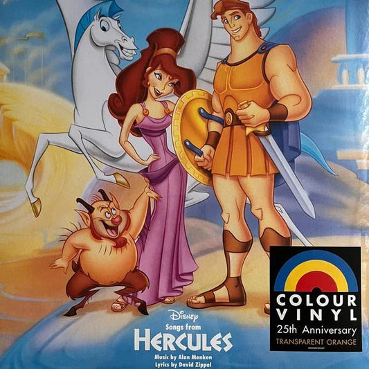 Various Artists - Songs From Hercules: 25th Anniversary (Original Soundtrack) (Transparent, Orange Vinyl, Import) (LP) - Joco Records
