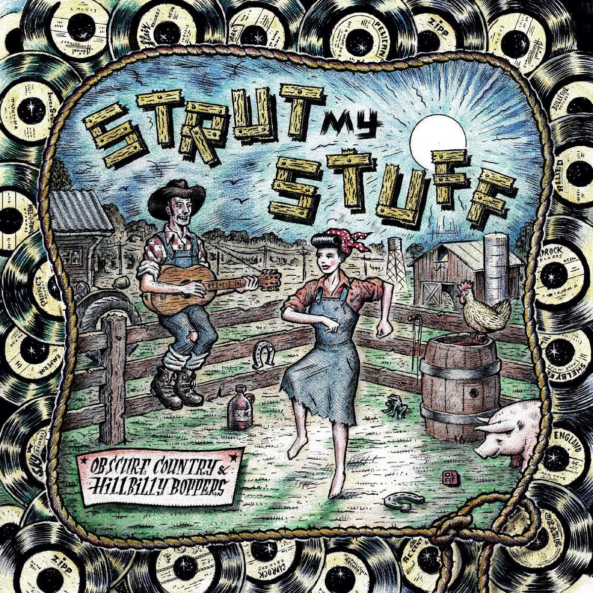 Various Artists - Strut My Stuff (Green Vinyl) (2 LP) - Joco Records