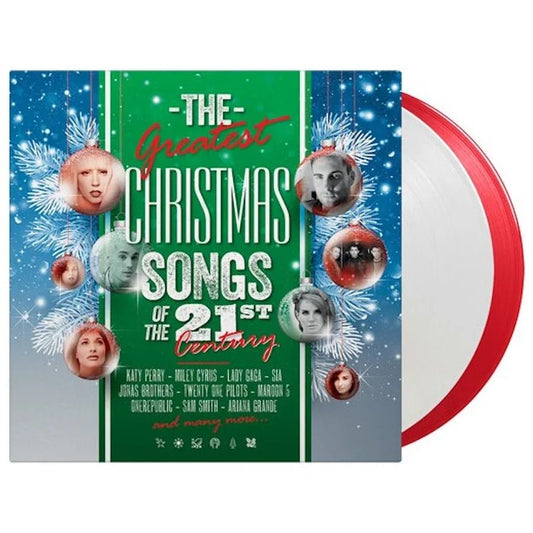 Various Artists - The Greatest Christmas Songs of the 21st Century (Limited Edition, Red & White Vinyl) (2 LP) - Joco Records