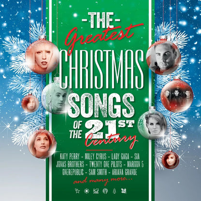 Various Artists - The Greatest Christmas Songs of the 21st Century (Limited Edition, Red & White Vinyl) (2 LP) - Joco Records