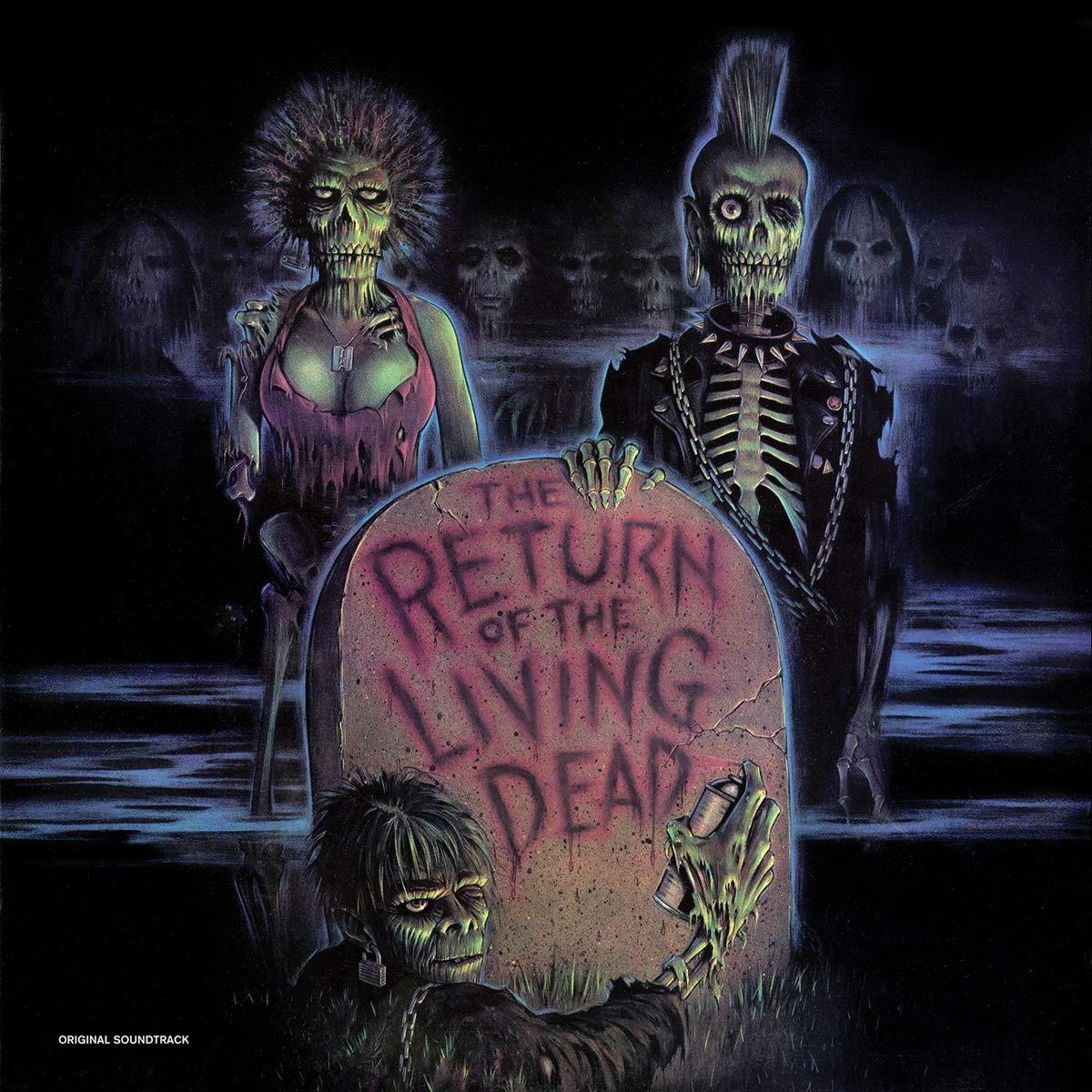 Various Artists - The Return of the Living Dead (Original Soundtrack) (Limited Edition, Clear & Red Splatter Vinyl) (LP) - Joco Records