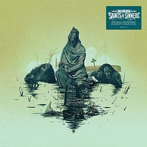 Various Artists - The Walking Dead: Saints & Sinners (Red, Green & Clear Smoke Vinyl) (3 LP) - Joco Records