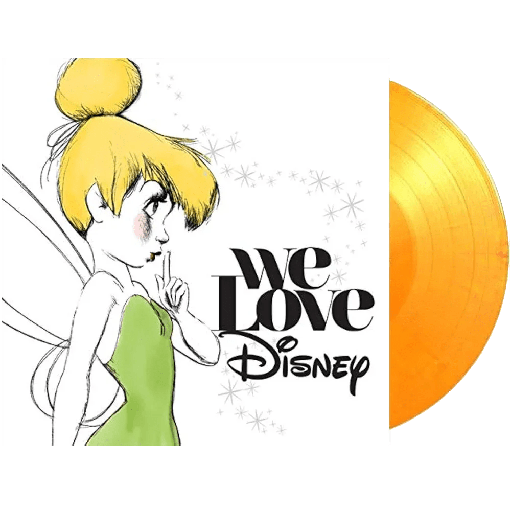 Various Artists - We Love Disney (Limited Edition, Gold Vinyl) (2 LP) - Joco Records