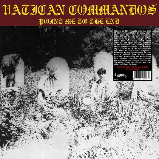 Vatican Commandos - Point Me To The End (LP) - Joco Records